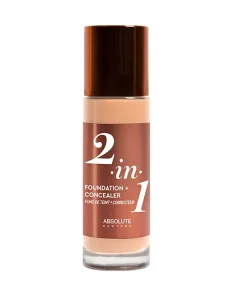 ABSOLUTE NEW YORK 2in1 Foundation & Concealer Neutral Shell 35ml