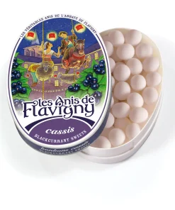 Boîte ovale – Bonbons Cassis 50g