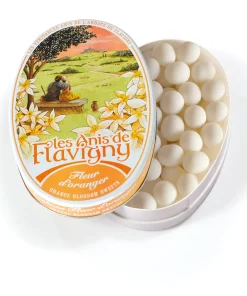 Boîte ovale – Bonbons Fleur d&rsquo;Oranger 50g