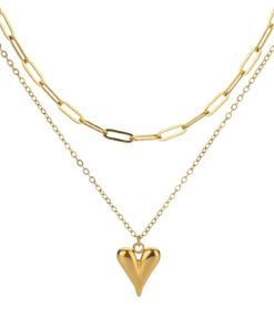 Collier Multirang Coeur