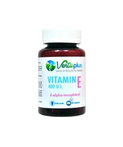 Vertu plus vitamine E 50 capsules