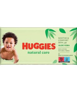 Lingettes Huggies Natural care 56 pieces